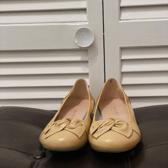 Ballet flats Doll shoes | Semi Light brown and Light Yellow | Size 41 | $18 - Picture 2 of 7